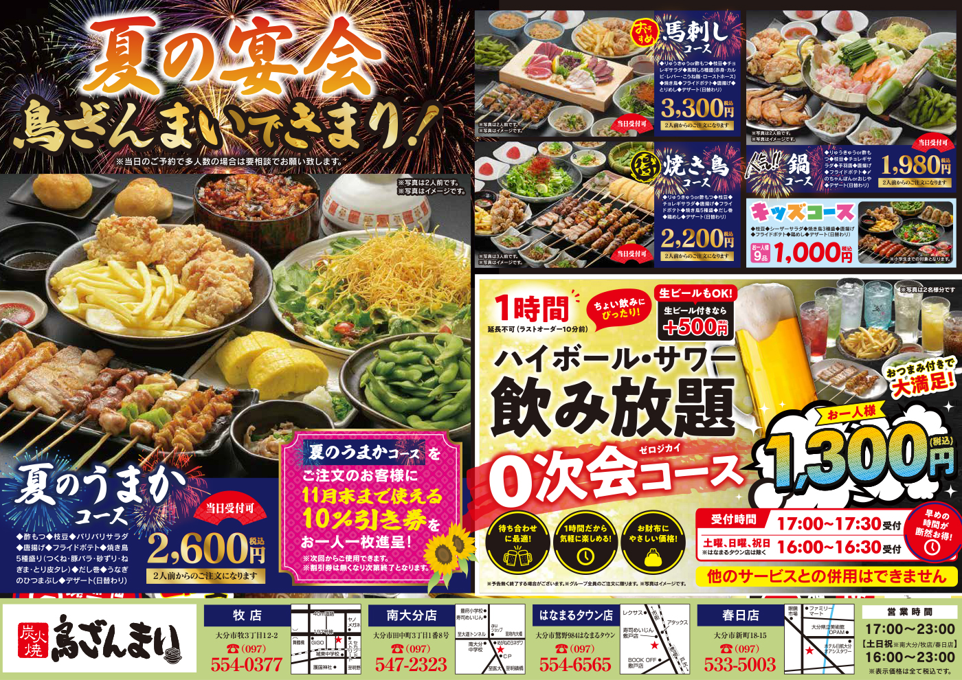 夏の宴会